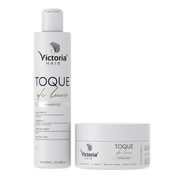Kit Toque de Luxo - Shampoo 300ml + Máscara 300g